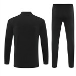 Manchester City Training Sweatshirts Viertelreißverschluss 2025-26 Schwarze